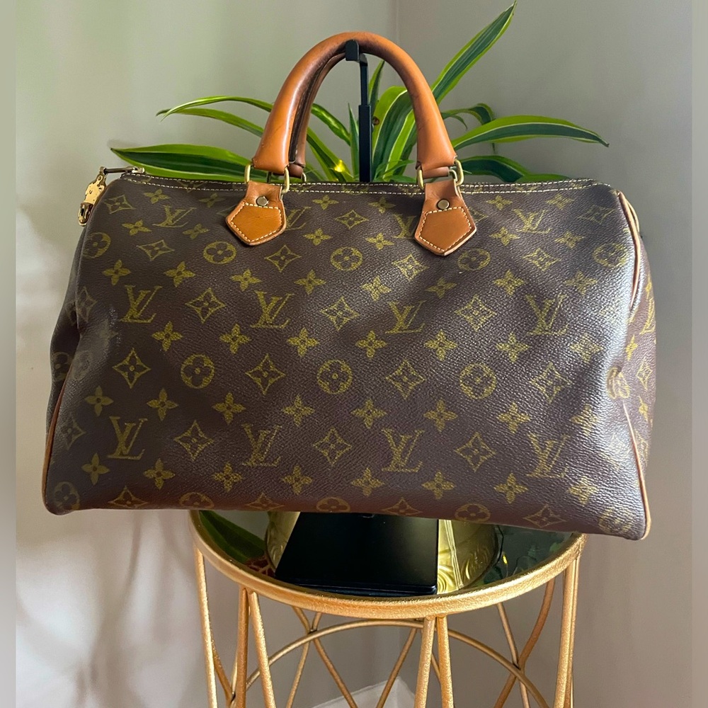 ✨Authentic 1970’s Louis Vuitton French Company Speedy 35- ULTRA RARE!